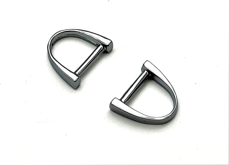 Zinc alloying D Shape Rings Semi-Circular D ring buckles / for webbing straps bags purse belt Dog Collars hardware…