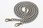 Custom Personalized Bag Purse Crossbody Shoulder Cable Chain Strap Handles Replacement Extender / Anti Bronze