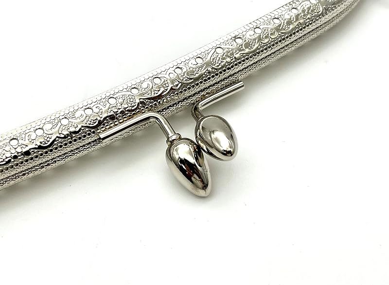 Arch Sew-In Kiss-Lock Purse Frame, 8" x 3" (20.5 x 7.5 cm)