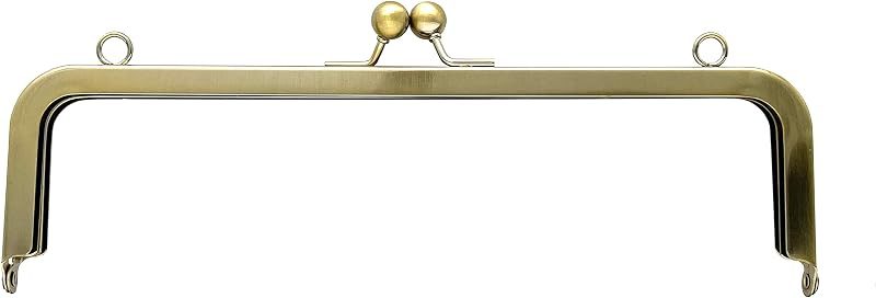 Glue-In Kiss-Lock Purse Frame, 8 5/8" x 2 9/16" (22 x 6.5 cm)