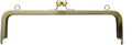 Glue-In Kiss-Lock Purse Frame, 8 5/8" x 2 9/16" (22 x 6.5 cm)