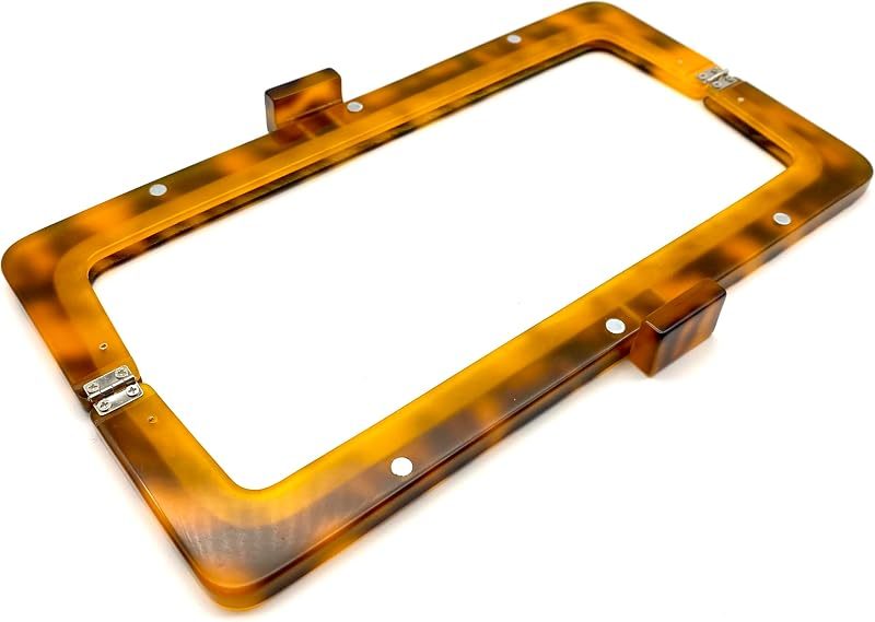 Rectangle Acrylic Purse Frame, 11" x 3" (28 x 7.5 cm)