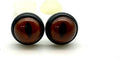 Plastic Safety Eyes with Washers - Cat Eye (Slit Pupil)