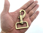 Long Bolt Snap Hook, Rectangle Eye