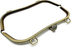 Arch Sew-In Kiss-Lock Purse Frame, 10 1/2" x 3 3/8" (26.5 x 8.5 cm)