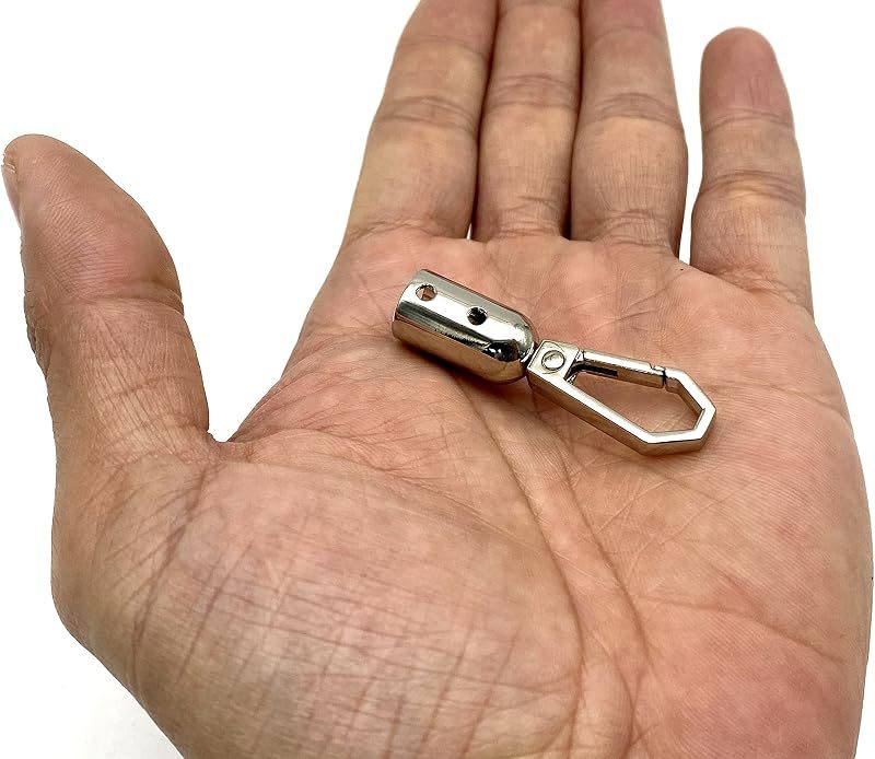 Hex-Loop Push-Gate Cord End Cap (8.5mm)