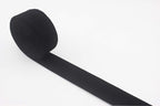 Polyester-Cotton Blend Webbing Ribbon 1" (25 mm) Heavy Weight Strap Replacement 5 Yards Black