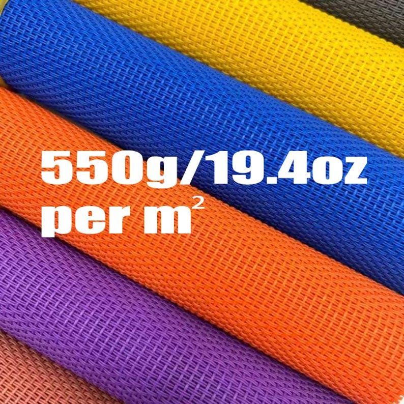 28 color Heavy weight Textilene Pet Vinyl Mesh Screen Fabric 59" Wide by the Yard, for Outdoor Chairs, Pet Beds, Tote