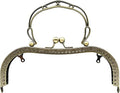 Sew-In Kiss-Lock Purse Frame, 8" x 3" (20 x 7.5 cm)