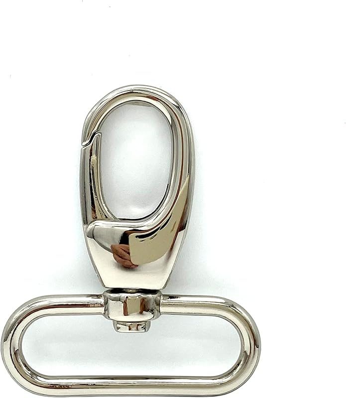Teardrop Push-Gate Swivel Snap Hook, Oval Eye