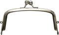 Arch Glue-In Kiss-Lock Purse Frame, 4 3/4" x 2 3/16" (12 x 5.5 cm)