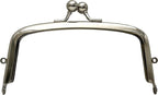 Arch Glue-In Kiss-Lock Purse Frame, 4 3/4" x 2 3/16" (12 x 5.5 cm)