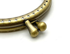 Half-Round Sew-In Kiss-Lock Purse Frame
