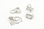 #8 zinc Alloy Zipper Pull tab Charm for Luggage Clothing Jackets Backpacks Boots Purse Coat Replacement Parts Repair