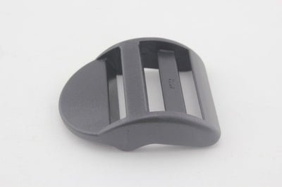 1" (25 mm) Black Plastic ladder lock buckle Slip Lock triglide slide for bag purse backpacks