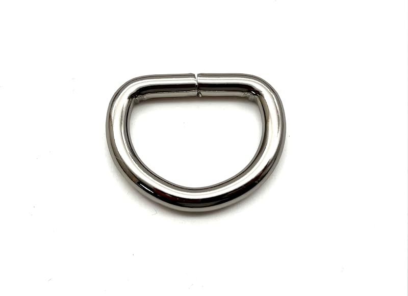 Non-Welded Iron D-Rings (Semi-Circular D-Ring Buckles)