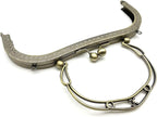 Sew-In Kiss-Lock Purse Frame, 8" x 3" (20 x 7.5 cm)