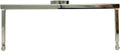 Rectangle Glue-In Kiss-Lock Purse Frame, 7" x 2 3/4" (18 x 7 cm)