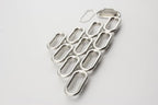 Oval Grommets with Washers, Solid Brass