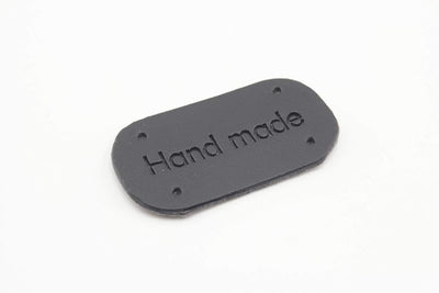 PU Leather Tags Leather Label for Handmade Items 10 pcs per Pack