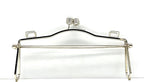 Sew-In Kiss-Lock Purse Frame with Handle, 10 1/2" x 4 3/4" (26.5 x 12 cm)