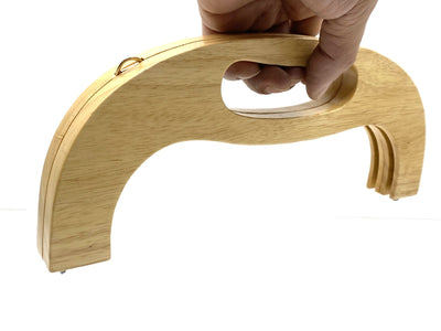 Wood Purse Frame, 10 1/4" (26 cm)