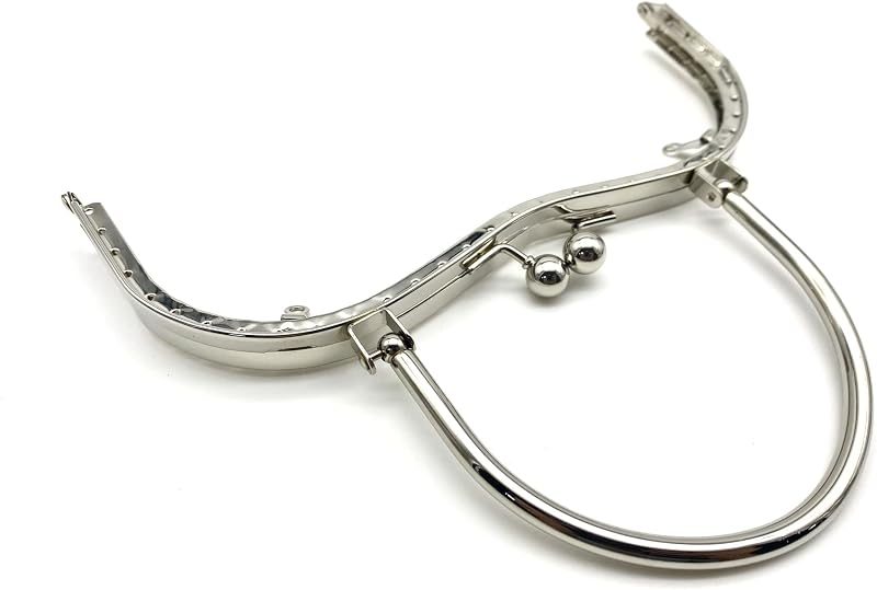 Sew-In Kiss-Lock Purse Frame, 7 11/16" x 3" (19.5 x 7.5 cm)