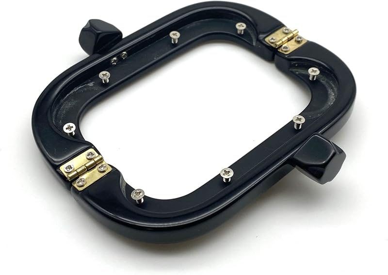 Rectangle Acrylic Kiss-Lock Purse Frame, 4 1/2" x 1 3/4" (11.5 x 4.5 cm)