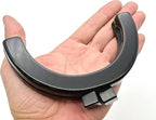 Half-Round Acrylic Kiss-Lock Purse Frame, 5" x 2 3/4" (12.5 x 7 cm)