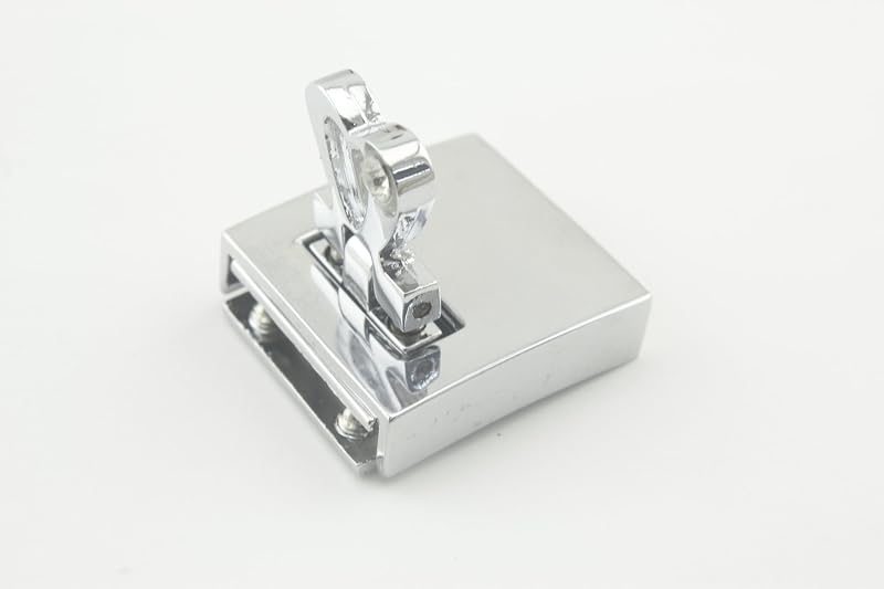 Rectangle Twist Turn Lock Clasp Purse Closure Lock Zinc alloying for Purse Bag Wallet Clutch Making Nickel