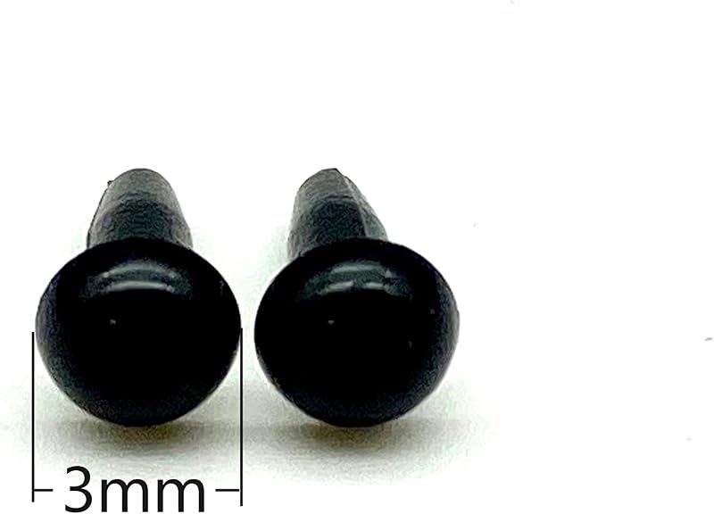 Plastic Safety Eyes with washers for Amigurumi Puppet Animal Crochet Stuffed Eyes Crafts