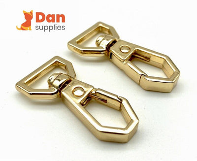 Trigger Swivel Snap Hook (1/2", 12mm) - Gold