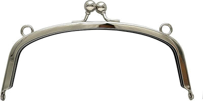 Arch Glue-In Kiss-Lock Purse Frame, 5 3/4" x 2 5/8" (14.5 x 6.5 cm)