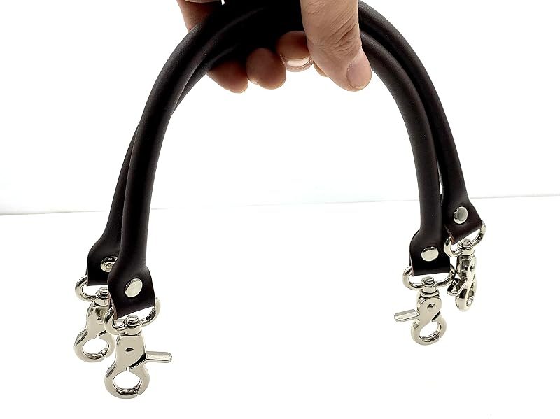 Microfiber PU Leather Purse Strap Handles with Hooks