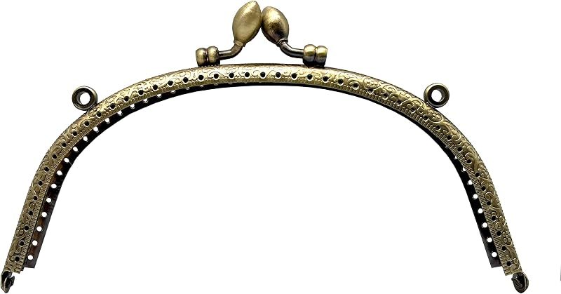 Arch Sew-In Kiss-Lock Purse Frame, 6 1/2" x 3" (16.5 x 7.5 cm)