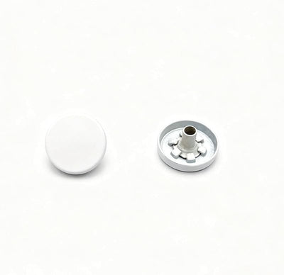Zinc Alloy Flat top Cap snap Fastener Buttons Washable Press Stud for Sewing Leather Craft Clothing 1/2" (12 mm)