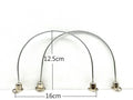 Pair 6 1/2" (16 cm) Bead bag purse handles ( You can add beads you like )