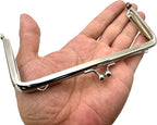 Rectangle Glue-In Kiss-Lock Purse Frame, 5 1/2" x 2 3/8" (14 x 6 cm)