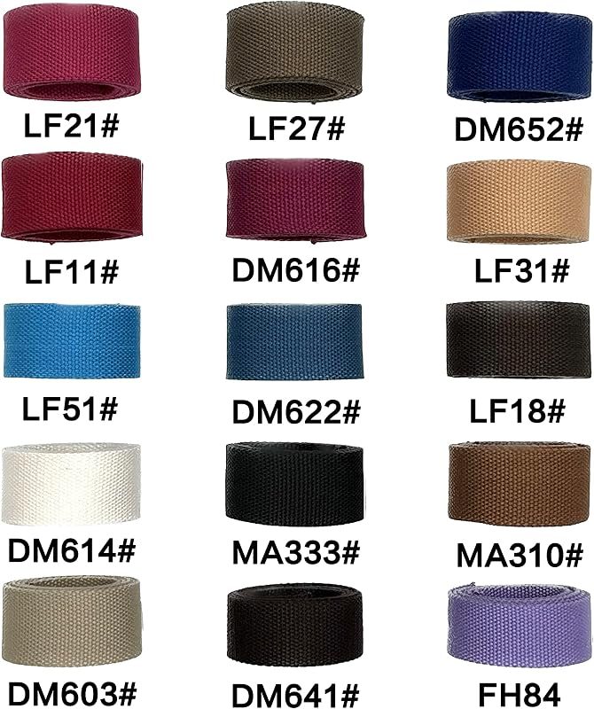 Heavy Weight Polyester Cotton Webbing Strap - Bead-Pattern Webbing