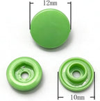 Plastic snap Fastener Buttons Washable Press Stud for Sewing Leather Craft Clothing 1/2" (12 mm)