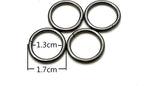 Round O Ring / Iron for Buckle Straps Bags Belt Purse Hardware Making,Bag Replacement